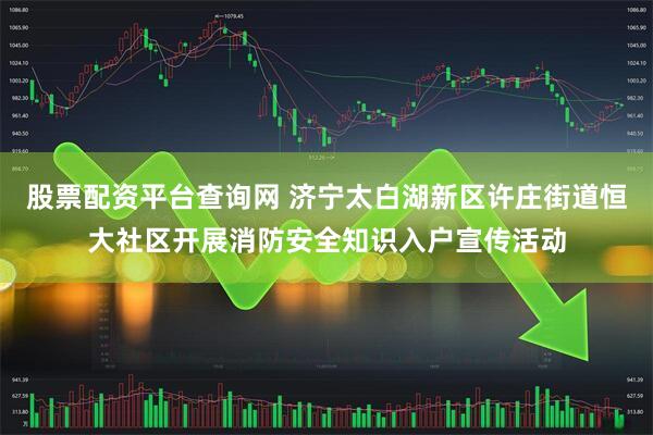 股票配资平台查询网 济宁太白湖新区许庄街道恒大社区开展消防安全知识入户宣传活动